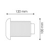 Foco LED Swin 7W para Piscina RGBW  RGBW