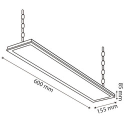 Campana Lineal Led Space 200W 1-10V No Flicker - DSC  5700K