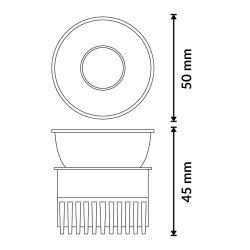 Módulo LED Ronse 7W - DSC  4000K