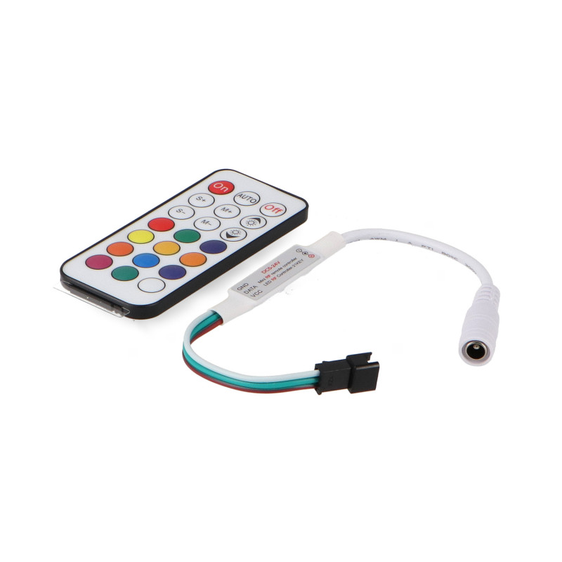 Controlador Mini Colorful para tira Led Digital