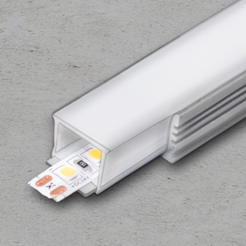 Perfil de aluminio Aqua IP65 - 2 metros