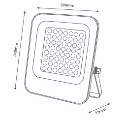 Foco Proyector Led Napoli Plus 200W  3000K