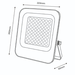 Foco Proyector Led Napoli Plus 100W  4000K