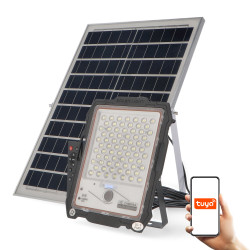 Foco Proyector Led Solar con Cámara Jeff 200W - DSC  6000K