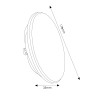 Bombilla LED PAR56 Serie Next 25W IP68 RGBW de dos cables para Piscina  RGBW
