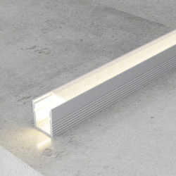 Perfil de aluminio Fine - 2 metros  Aluminio