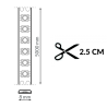Tira LED 24V SMD Ziadna IP65 18W/m - 5 Metros  2700K