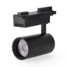 Foco LED para carril ProFast Negro 30W Monofásico - DSC  3000K