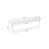 Foco LED Lineal Viena 10W  4000K