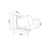 Foco LED orientable Tube 24W - DSC  4000K
