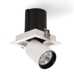 Foco LED orientable Tube Square 12W - DSC  4000K
