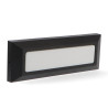Baliza de Superficie Led Wall Long Negro 5W IP54  4000K