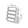 Foco Modular LED Premium 200W  4000K