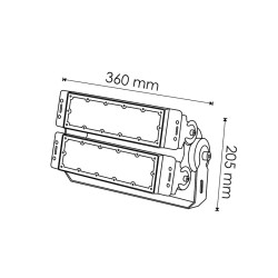 Foco Modular LED Premium 100W  5000K