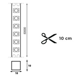 Neón de LED Flexible 220V AC Proline 12W/m - 50 Metros  4000K