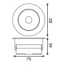 Foco Downlight LED CobMon 7W  4500K