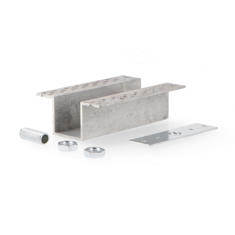 Accesorio Para empotrar Carril Magnético Serie 16mm