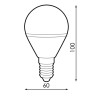 Bombilla Led E14 G60 7W  6000K