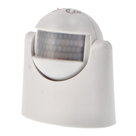Detector de movimiento PIR 180º Superficie  Blanco