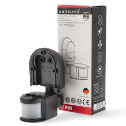 Detector de movimiento PIR 180º Superficie  Blanco