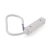 Conector con cable para Fuente Alimentación externa carril Magnético Serie 16mm  Blanco