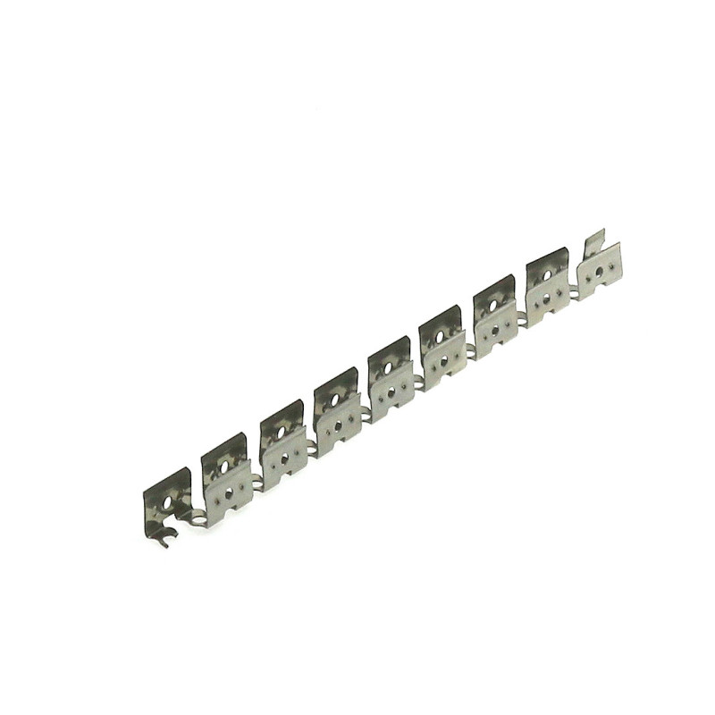 Perfil flexible de  Acero Inoxidable 8X10H mm para neones o funda de silicona - 20 metros  Aluminio