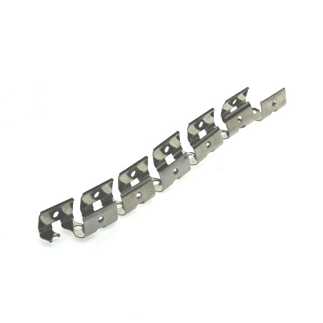 Perfil flexible de  Acero Inoxidable 9X16H mm para neones o funda de silicona - 20 metros  Aluminio