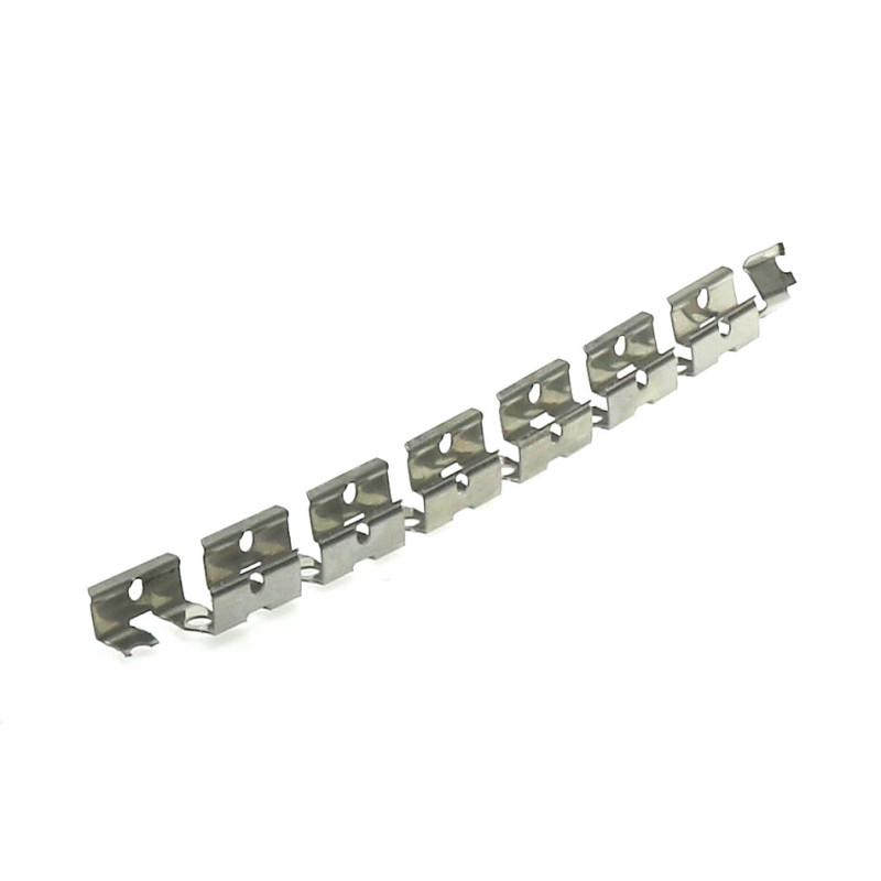 Perfil flexible de Acero Inoxidable 10X8H mm para neones o funda de silicona - 20 metros  Aluminio