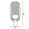 Farola Led Serie Harlem 50W - DSC  2700K