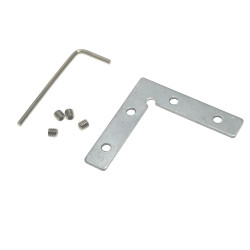 Conector plano en esquina