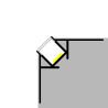 Perfil de aluminio Tuc - 2 metros  Aluminio