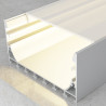 Perfil de aluminio All - 2 metros  Aluminio
