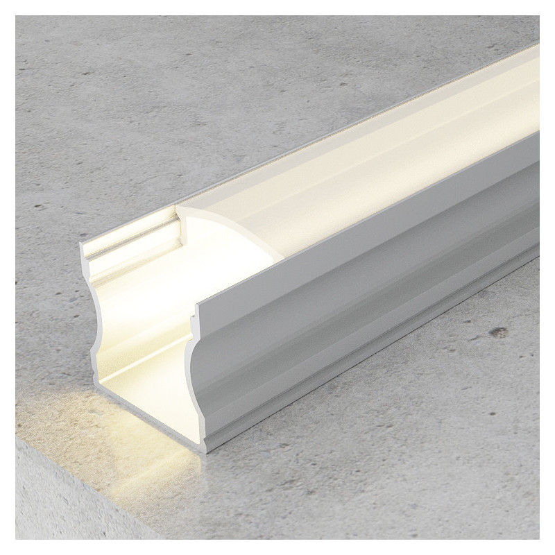 Perfil de aluminio High - 2 metros  Aluminio