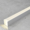 Perfil de aluminio Jesf - 2 metros  Aluminio