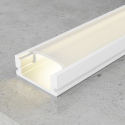 Perfil de aluminio Sid - 2 metros  Aluminio