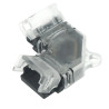 Conector de Hipopótamo L para Tira LED IP20 10MM 4PIN - DSC