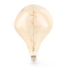 Bombilla LED Filamento Espiral E27 A165 4W Ámbar