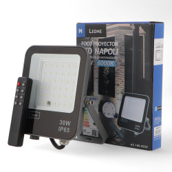 Foco Proyector Led Napoli 30W con Sensor de movimiento  6000K