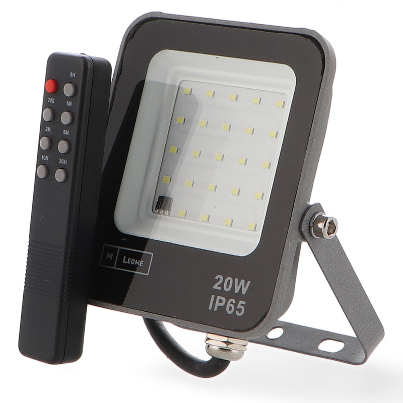 Foco Proyector Led Napoli 20W con Sensor de movimiento  6000K