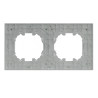Marco PC para 2 Módulo - FMMB  Gris