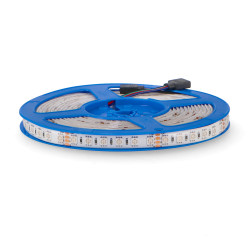Tira Led 24V Smd Videny Ip65 Rgb 12W/m - 5 Metros