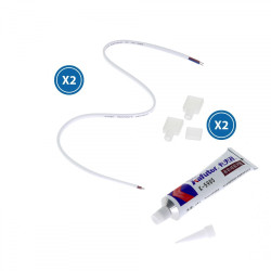 Cable Adaptador Para Tira Led 220Vac Ruzok