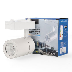Foco LED para carril Clean 30W Monofásico CCT  CCT