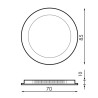 Panel Led Circular Serie Slim 5W  6000K