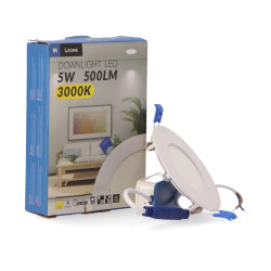 Panel Led Circular Serie Slim 5W  3000K