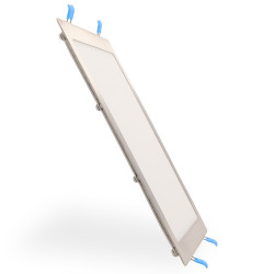 Panel LED Cuadrado Niquel 25W CCT