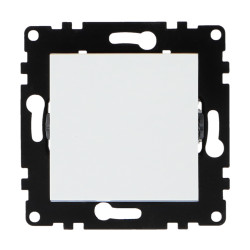 Interruptor Empotrable Simple Cruzamiento - PJ  Gris