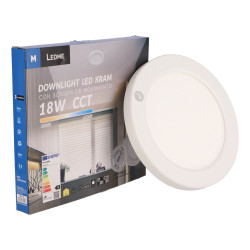 Panel de Superficie Led Kram 18W CCT Ajustable  CCT