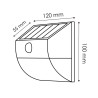 Aplique LED Solar Mus con Sensor Movimiento - DSC  4500K