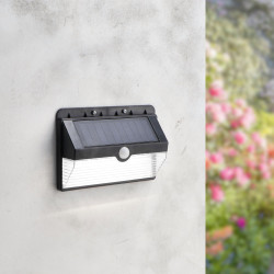 Aplique LED Solar Sun con Sensor Movimiento  4500K